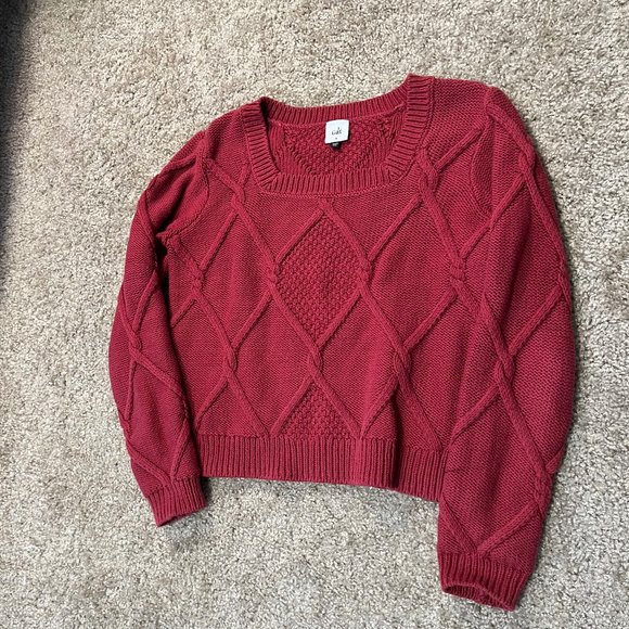 Cabi Cropped Sweater - Picture 2 of 3
